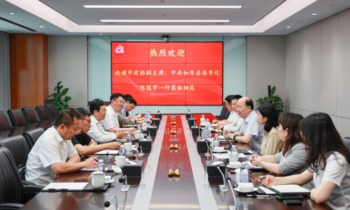 南通市政協(xié)副主席、如東縣委書記陳慧宇蒞臨桐昆調(diào)研